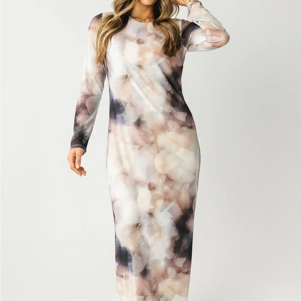 Bohme Jamie Watercolor Bodycon Dress